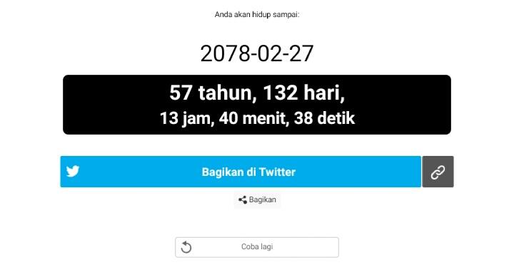 Kapan Saya Akan Meninggal?