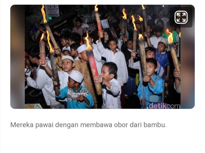 Mengenang Pawai Obor Yang Telah Lewat 