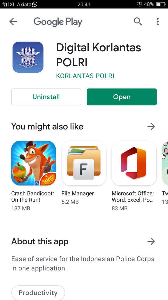 Akhirnya Ketemu Aplikasi SINAR SIM Online