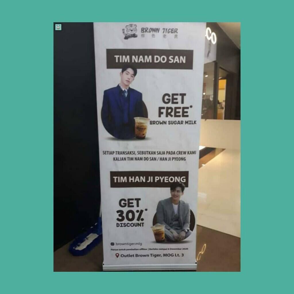 Daebak!!! Ide Marketing ini memanfaatkan nama Nam Do San & Han Ji Pyoeng