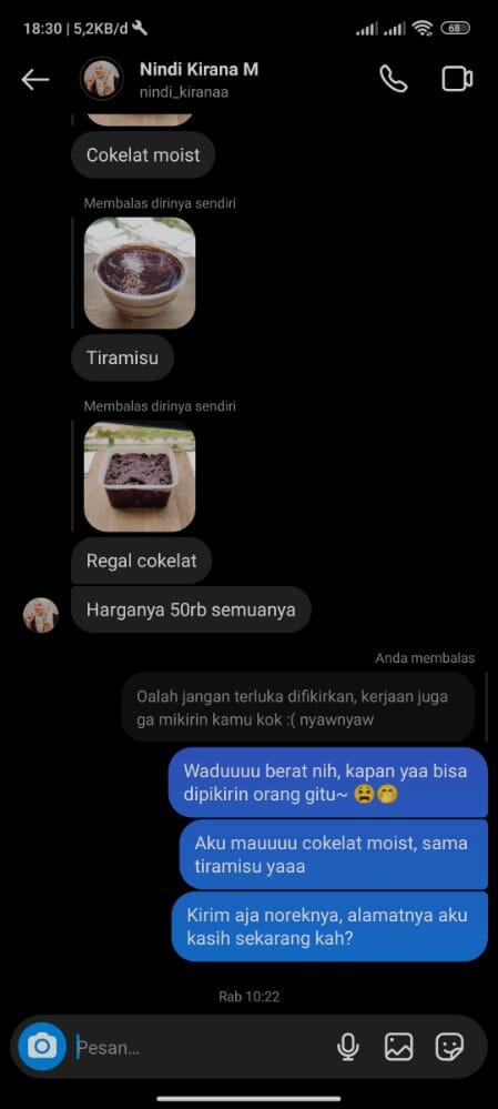 PENIPU DI BUMBLE A/N NINDI KIRANA MARZUKI [MASUK GAN BIAR GAK KENA TIPU JUGA]