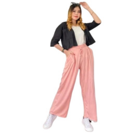RS Celana Panjang Rayon Daily Loose Cullote Kulot