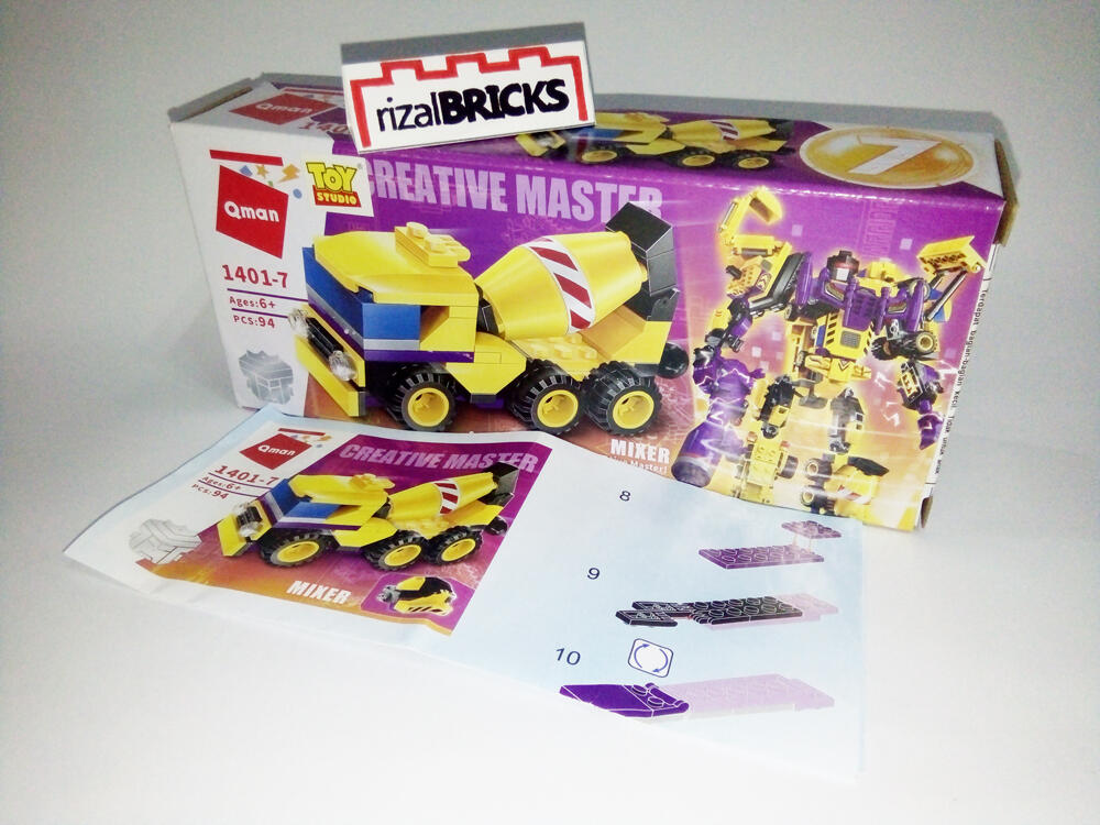 [Koleksi Mainan] Enlighten Qman 1401 Action Team Combaticons