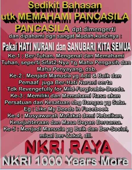 [Nasionalisme] Hari Lahir PANCASILA Kita Semua [Perfect]