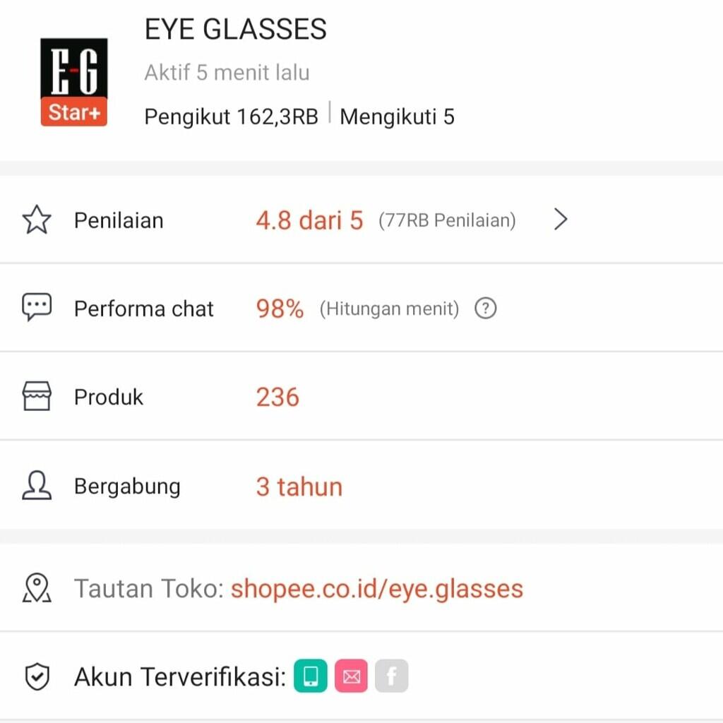 10 Rekomendasi Toko Kacamata di Shopee Murah & Lengkap 2023