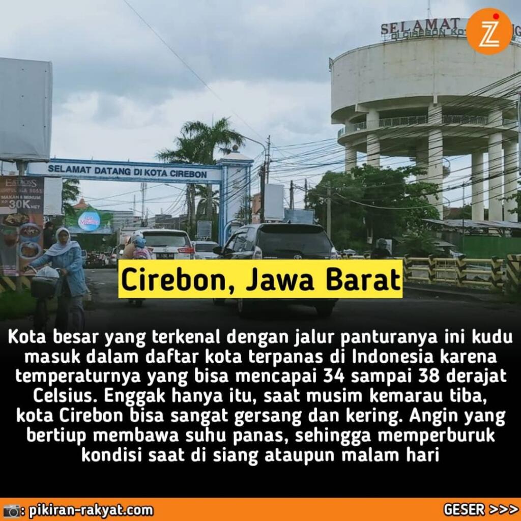 Kota-kota Terpanas Di Indonesia, Benarkah?