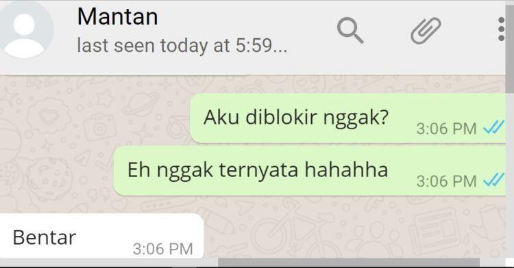 Chat Mantan Ter Savage Bikin Ngakak 
