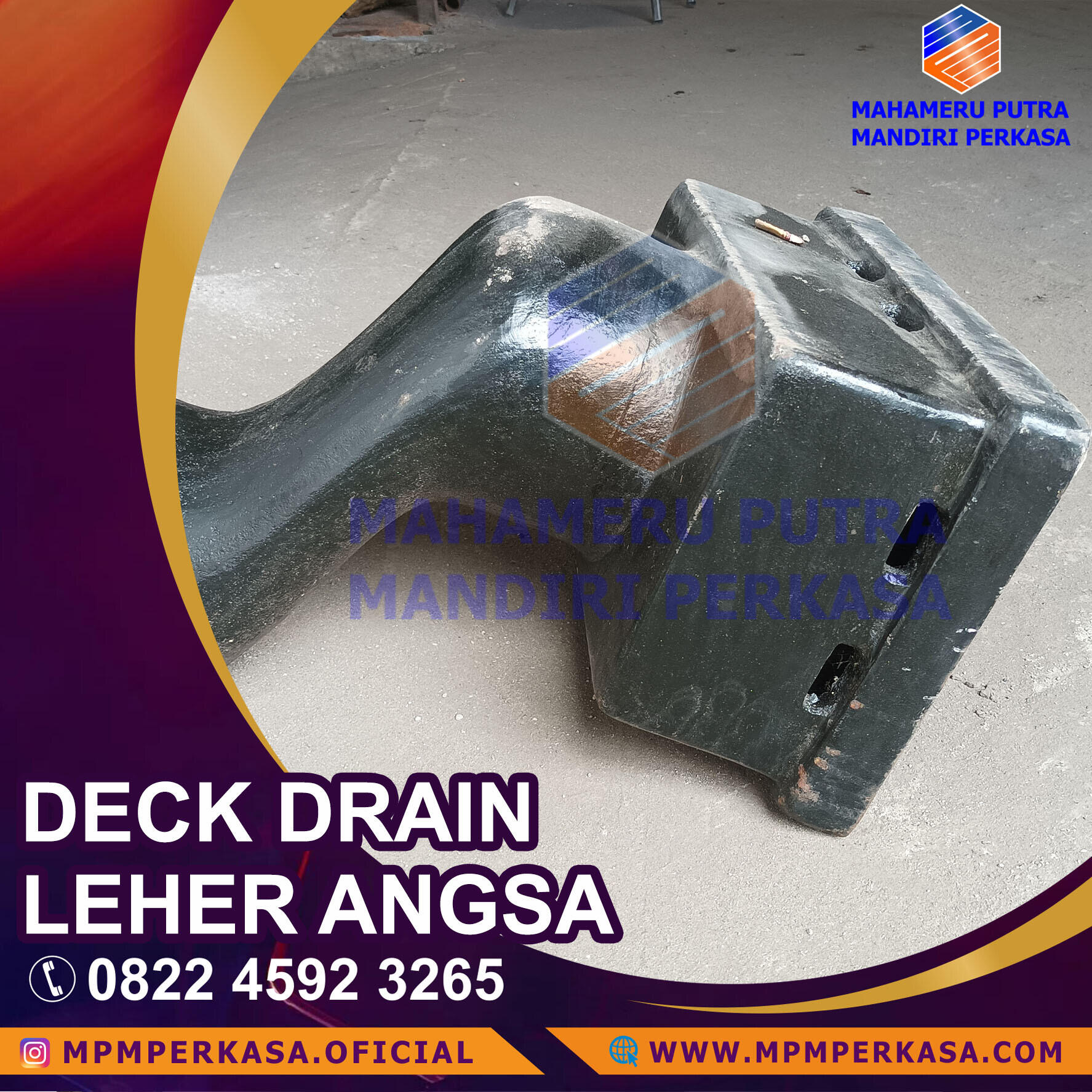 SUPLIER UTAMA DECK DRAIN LEHER ANGSA MAKASAR SULAWESI SELATAN