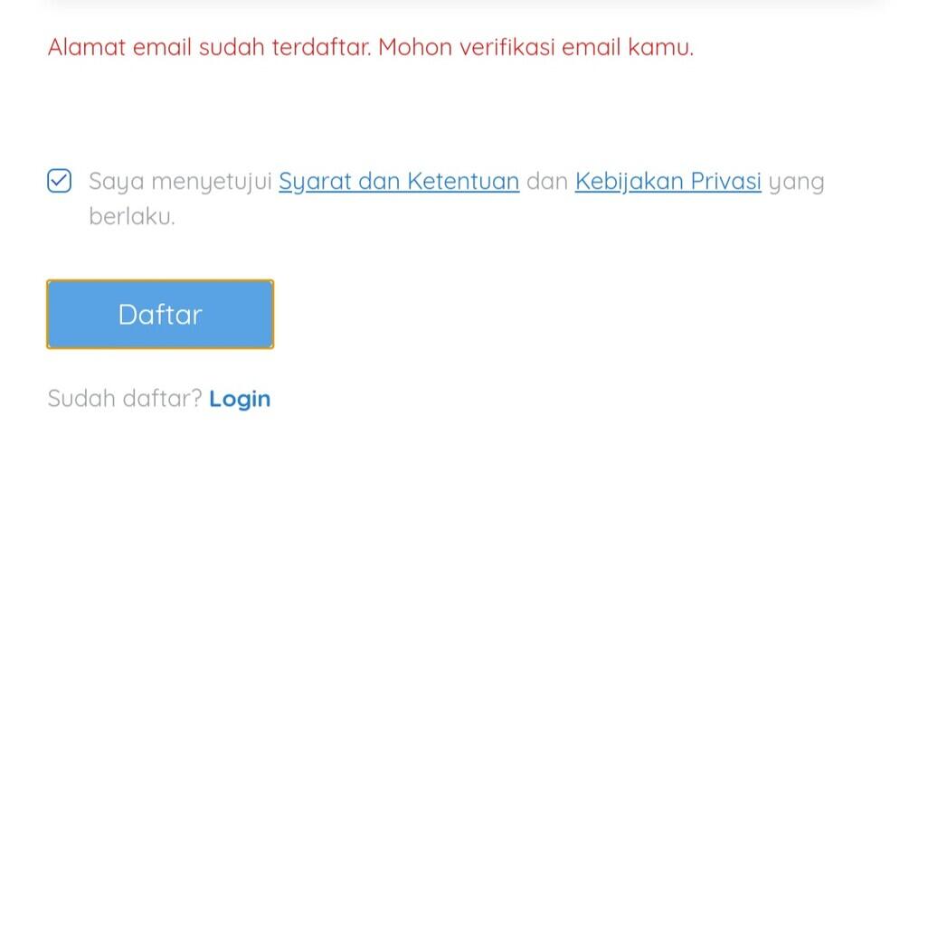Email verifikasi Kartu prakerja tidak ada