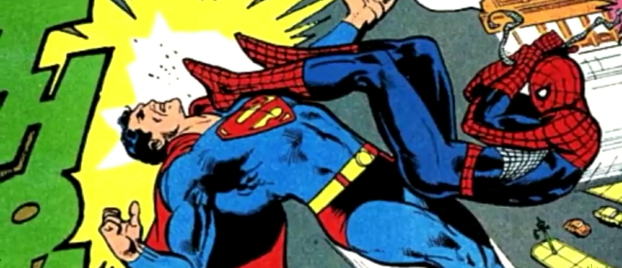 Ternyata, Spider-Man Pernah Melawan Superman Dalam Sebuah Komik Crossover?