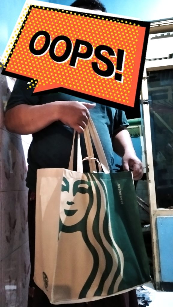 Reusable Bag St4rbuck Murmer, Cuman IDR 7k Doank