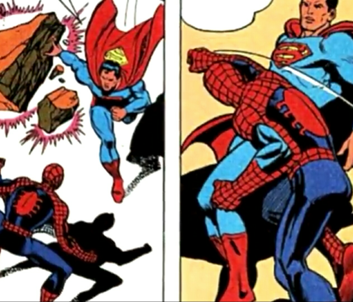 Ternyata, Spider-Man Pernah Melawan Superman Dalam Sebuah Komik Crossover?