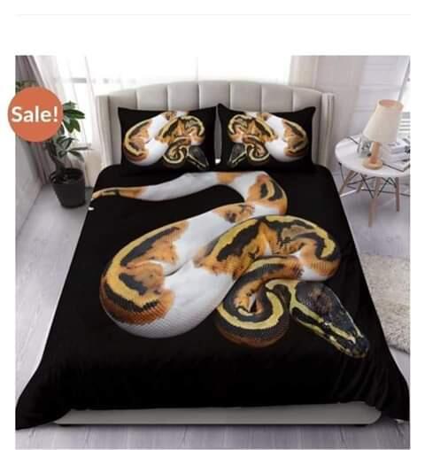 Amazon Jual Bed Cover 3D Motif Ular yg Bikin Netizen Heboh
