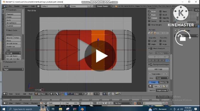 Cara Menggandakan Objek 3D