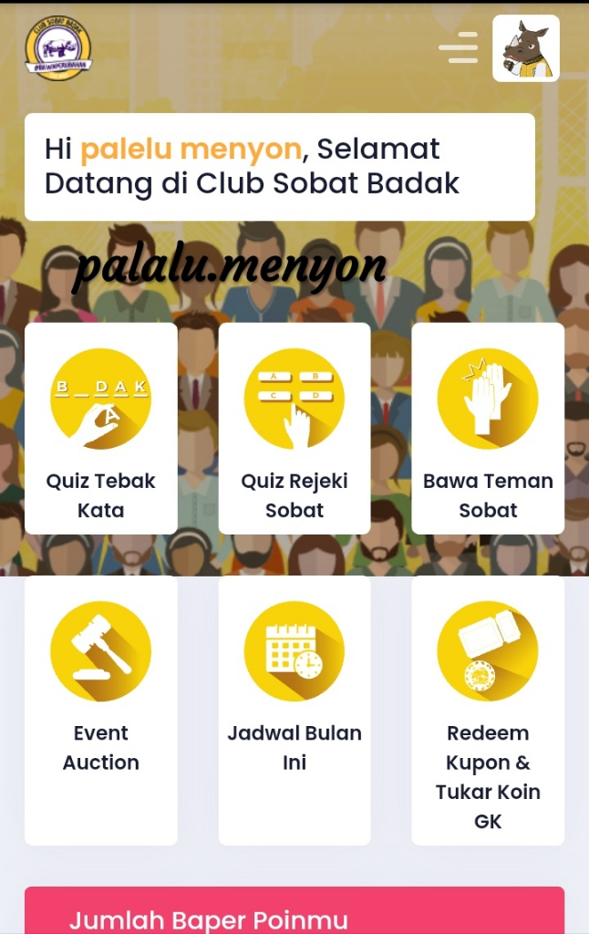 Kangen Zoom Bersama Badak Baper Ane