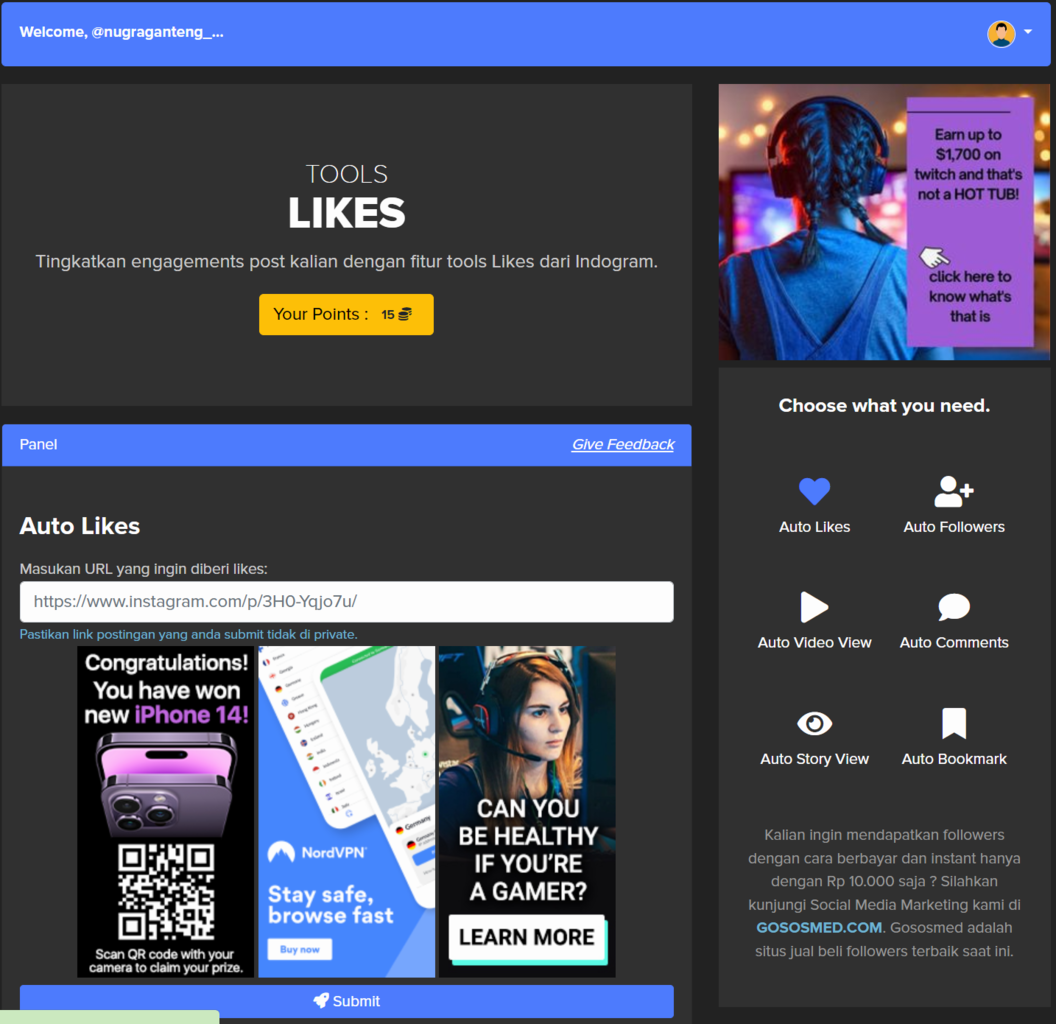 Situs Followers Instagram Gratis 2023
