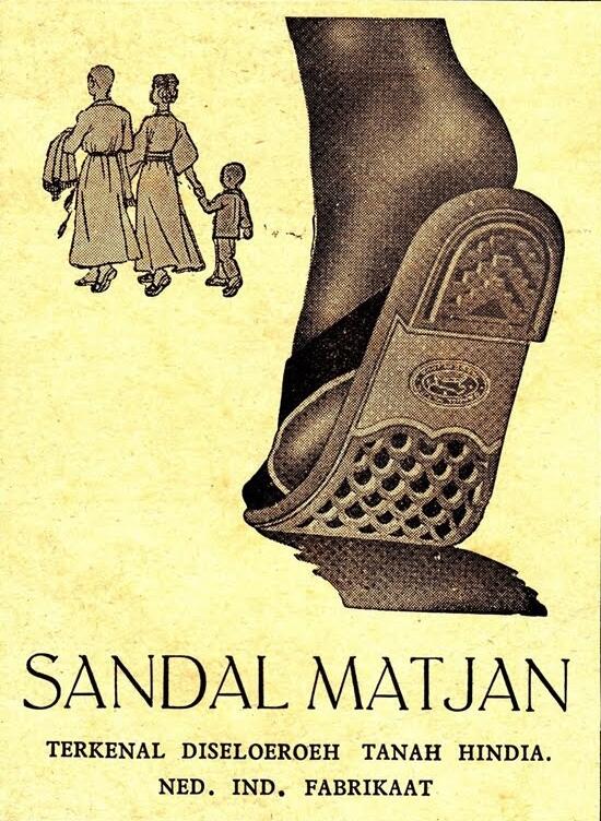 Iklan Sandal Tjap Matjan
