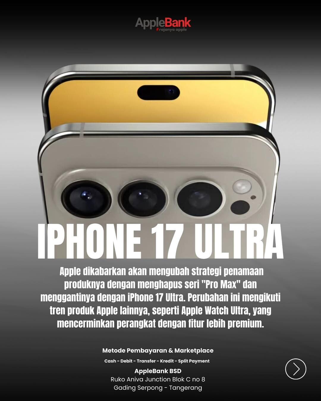 Gara-Gara Samsung? Apple Akhirnya Rilis iPhone 17 Ultra!