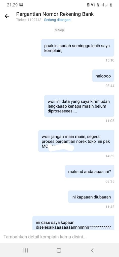 pihak itemku mengerjakan kecurangan