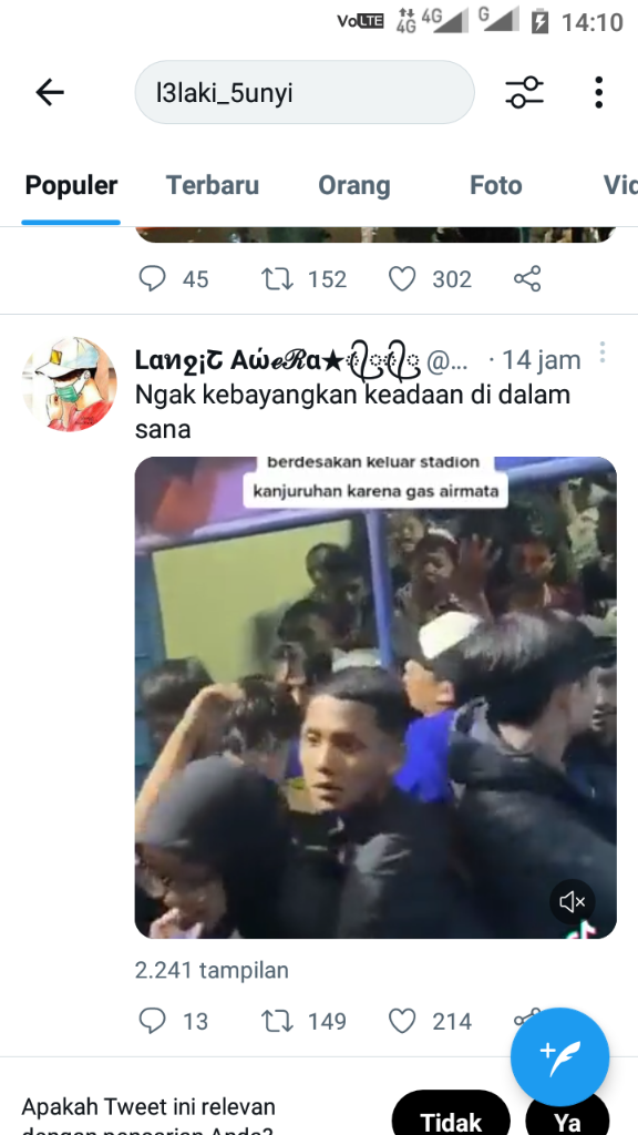 Apakah Ini Solidaritas Suporter??