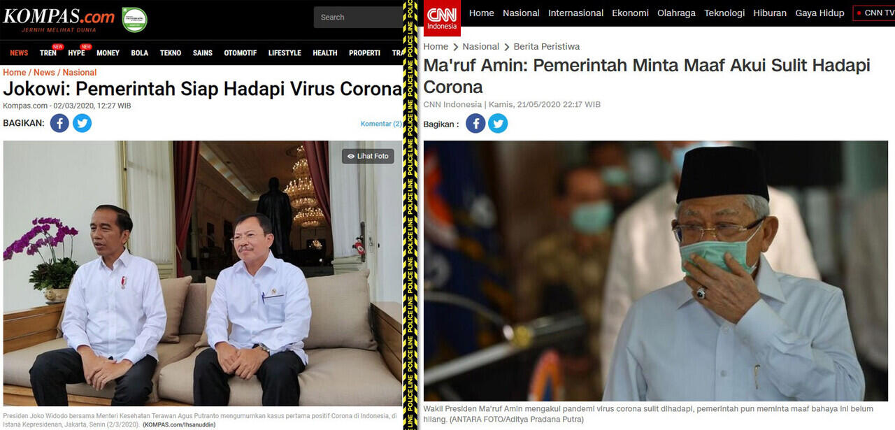 Pemerintah Indonesia dalam COVID-19