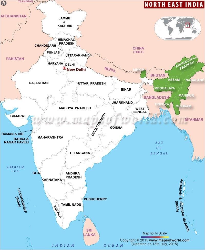 Orang India Timur Laut Yang Terpinggirkan! Kenapa?