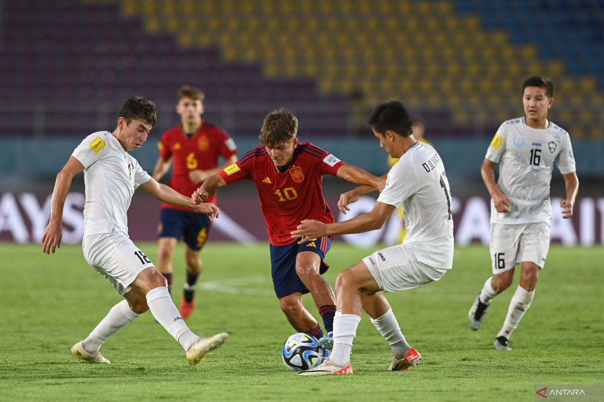 Timnas Spanyol puas bermain imbang lawan Uzbekistan