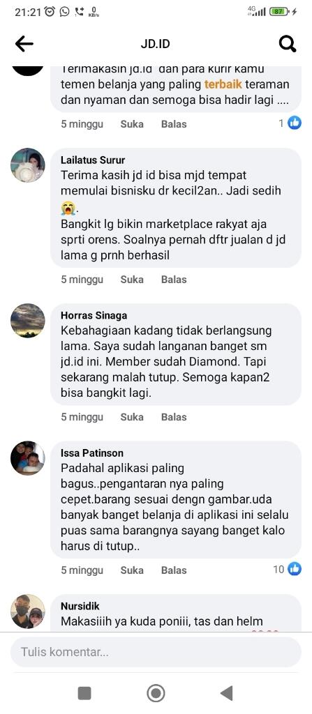 Tutupnya E-Commerce Kita My Kuda Phoni. Rest In Peace JD.ID