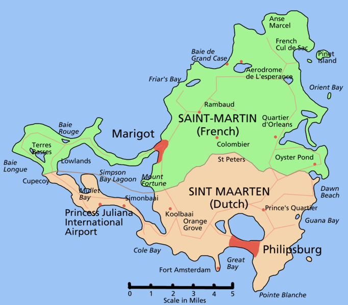 Pulau yg Terbagi oleh Dua atau Lebih Negara