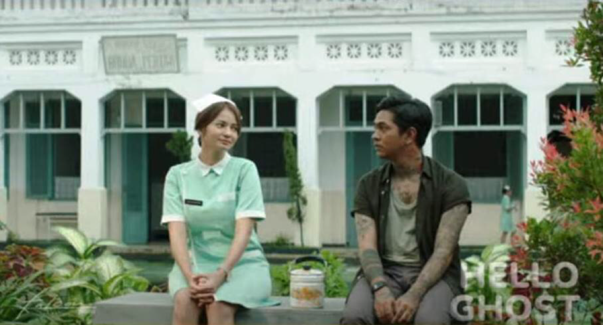 MANTAP! First Look Enzy Storia Jadi Suster Di Hello Ghost