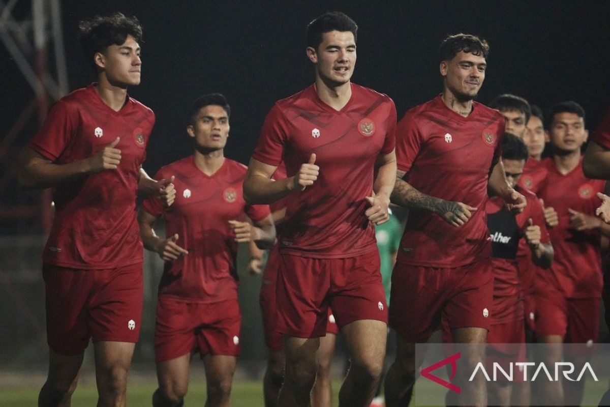 Timnas Indonesia siap tempur lawan Irak
