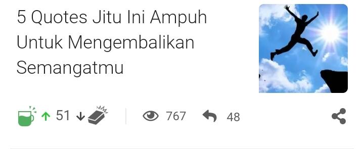 KEBAIKAN BERBUAH KEBAIKAN