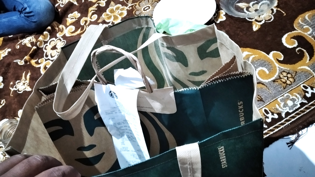 Reusable Bag St4rbuck Murmer, Cuman IDR 7k Doank