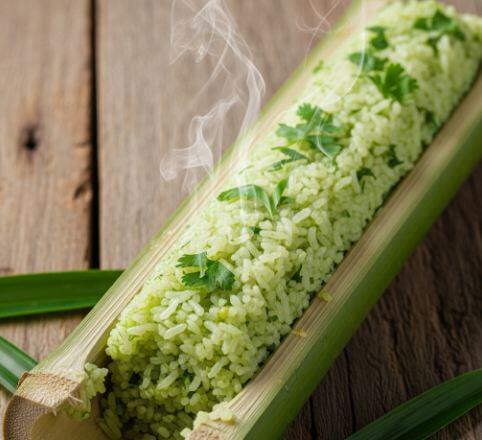 Beras bambu hijau,kandungan nutrisi & manfaatnya,
