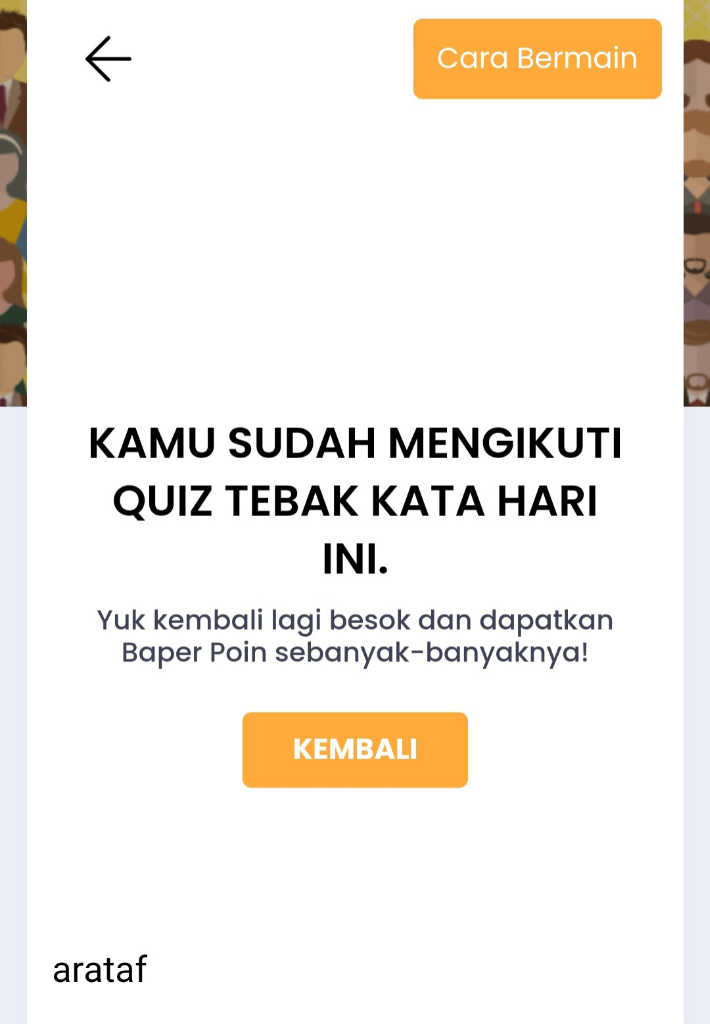 Berburu Baper Poin. Tapi Jangan Baper Lo