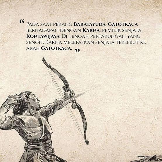Kelemahan Gatotkaca, Jarang Orang Yang Tahu!