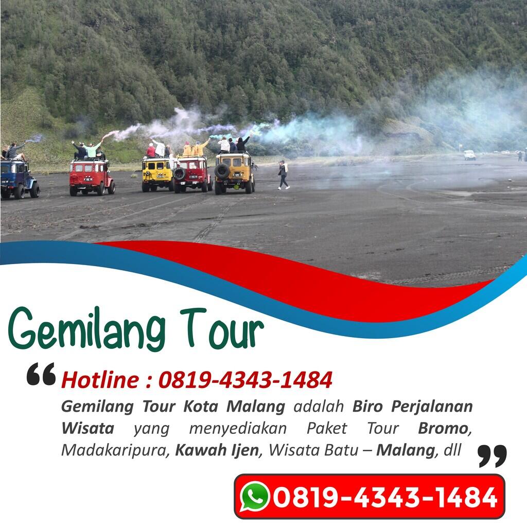 Bromo Tour Desember, Hub 0819-4343-1484