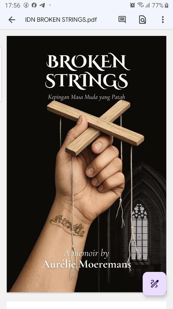 Ringkasan Buku Viral Broken String Karya Artis Aurelie