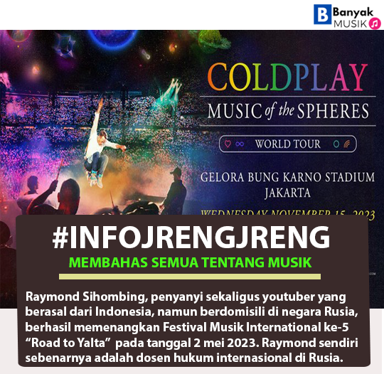 Coldplay Mengadakan Konser pada 15 November Mendatang