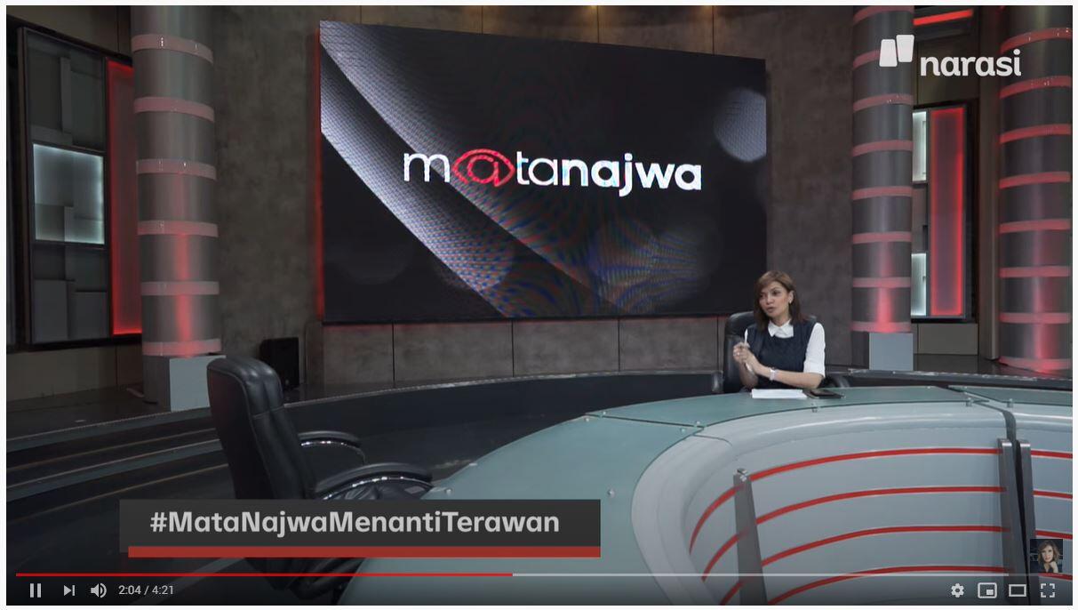 Pak Terawan, Dicariin Mata Najwa Tuh!