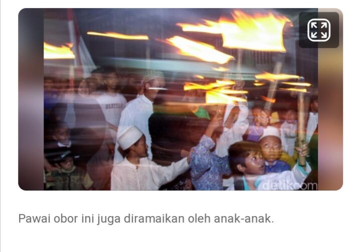 Mengenang Pawai Obor Yang Telah Lewat 
