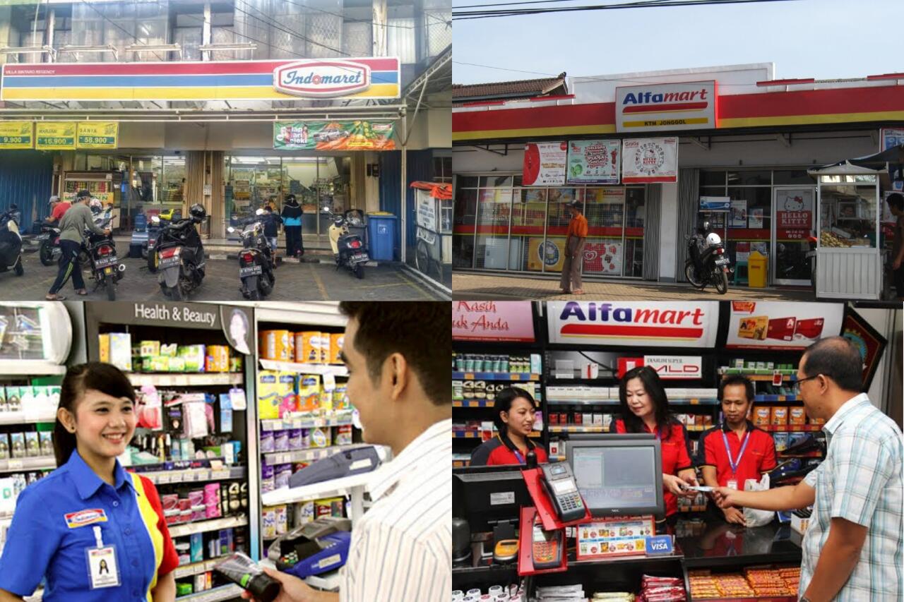 Rivalitas Sengit Indomaret vs Alfamart, Agan Lebih Suka yg Mana?