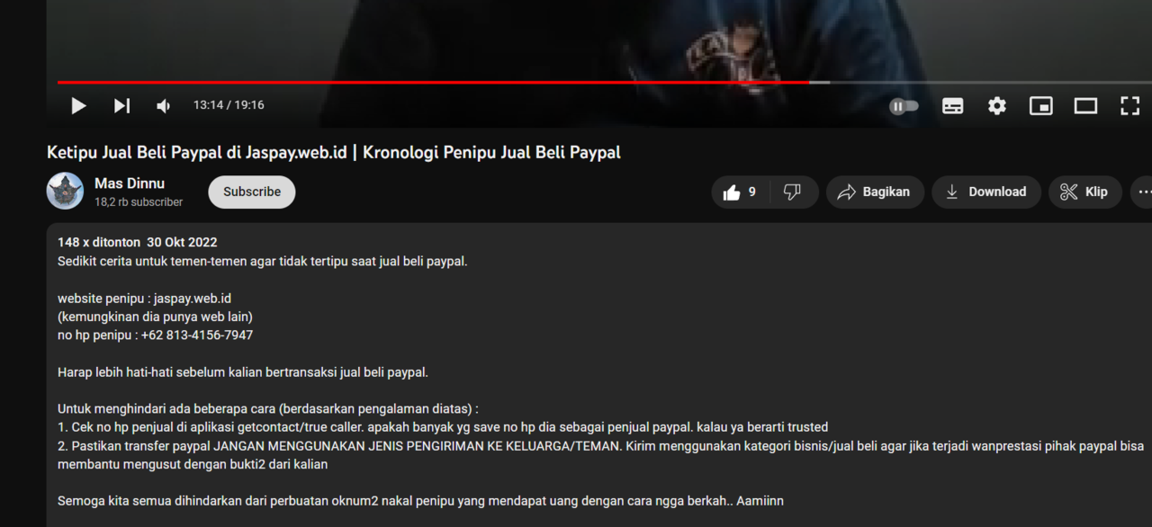Hati-Hati dengan situs https://topbalancepp.com adalah PENIPU Jual beli saldo PayPal