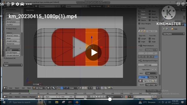 Cara Menggandakan Objek 3D