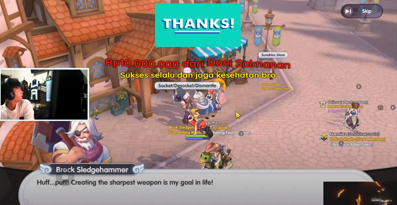 Ini Dia Donasi Terbesar Yang Diterima Streamer Dalam Satu Dekade Ini!