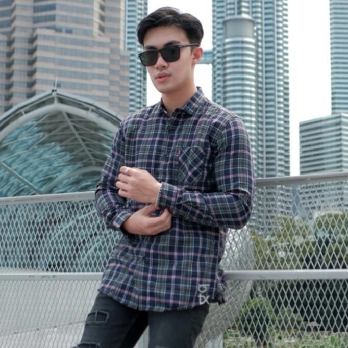 Kemeja Flanel Premium Pria