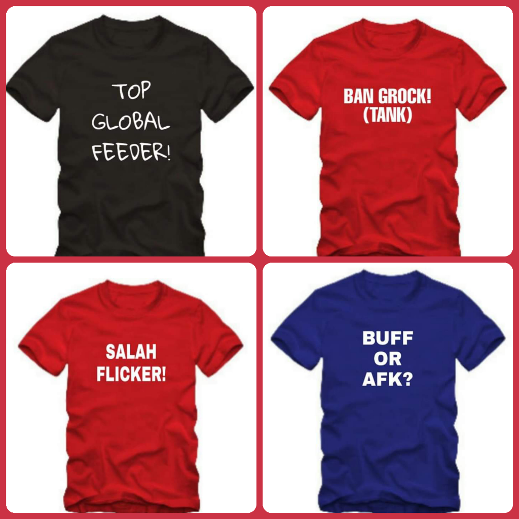 [HOT] KAOS SABLON CUSTOM BISA SATUAN ATAU LUSINAN