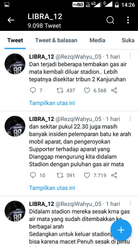 Apakah Ini Solidaritas Suporter??