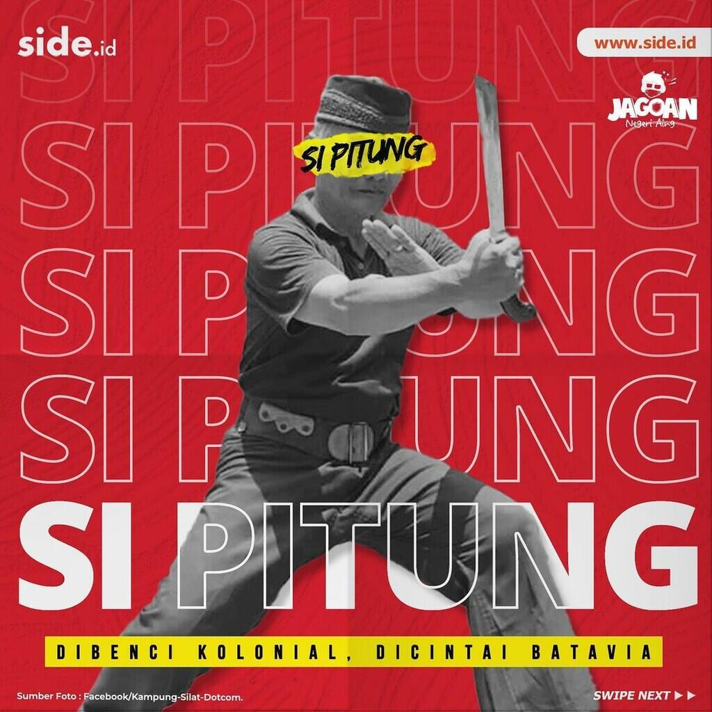Si Pitung di Benci Kolonial, Disayangi Batavia