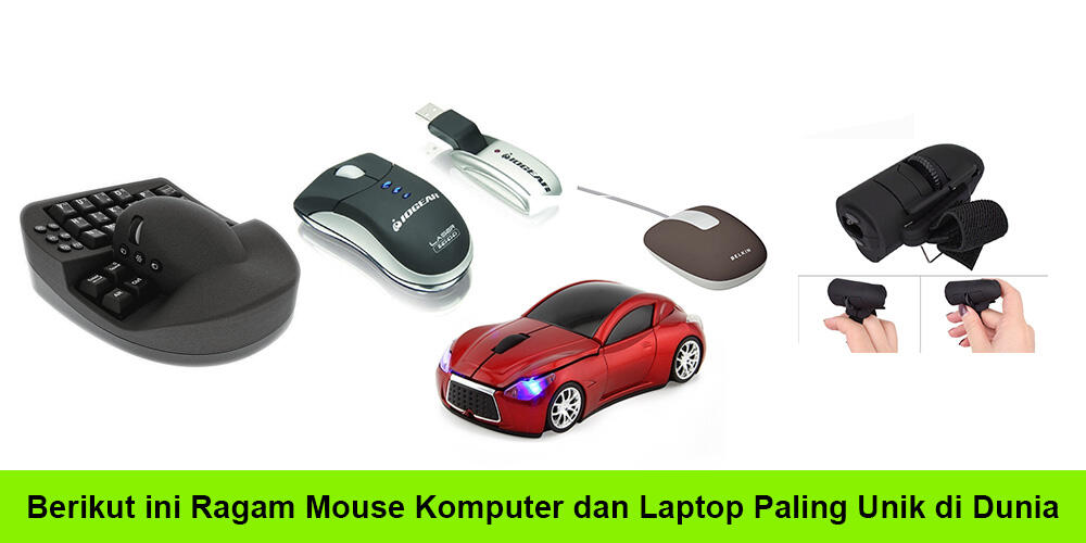 Berikut ini Ragam Mouse Komputer & Laptop Paling Unik di Dunia